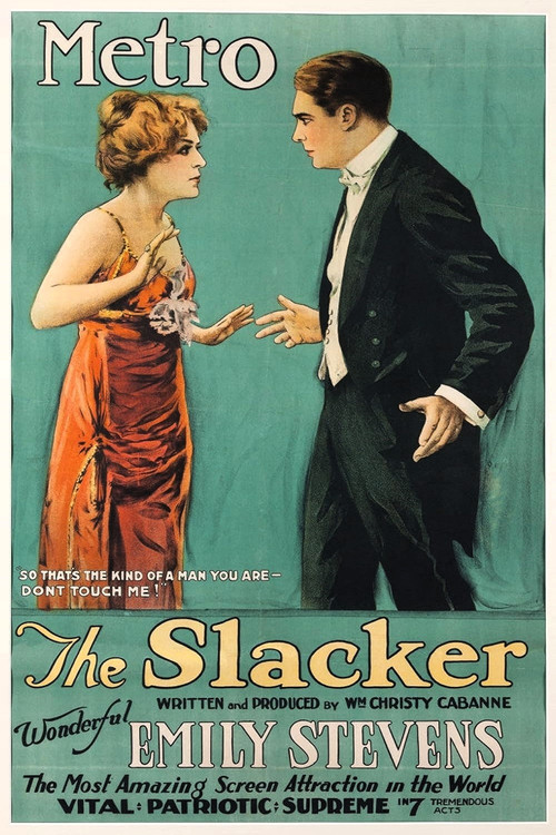 Movie poster for The Slacker (1917)