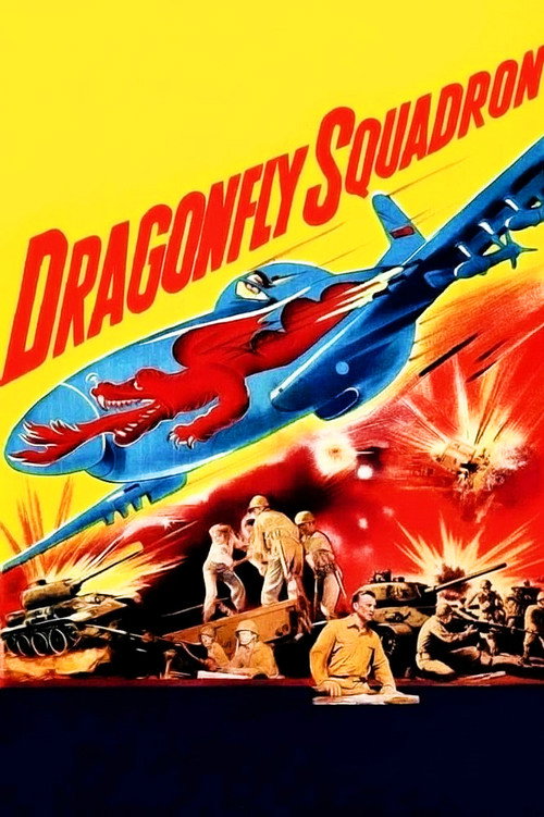 Movie poster for Dragonfly Squadron (1954)