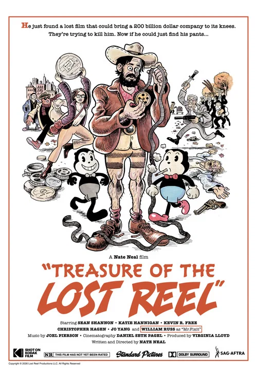 Movie poster for Treasure of the Lost Reel (2026)