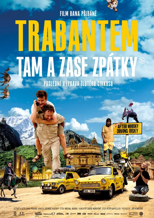 Movie poster for Trabantem tam a zase zpátky (2019)