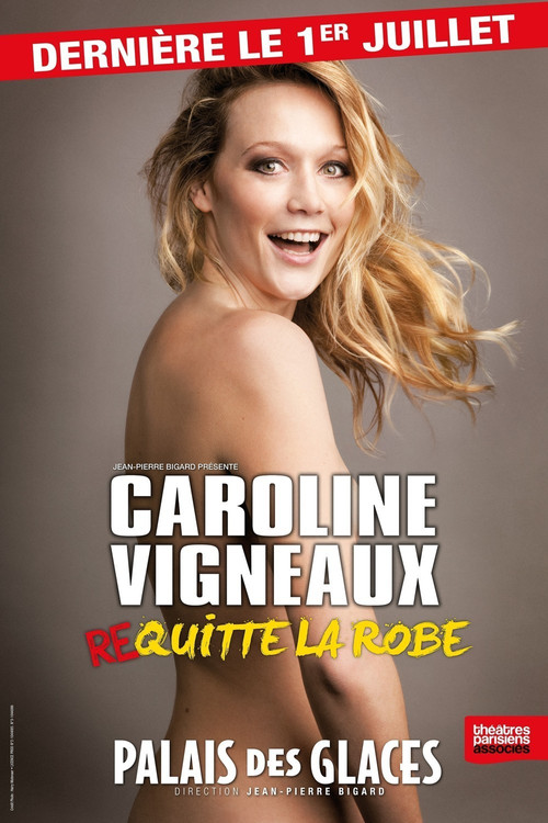 Movie poster for Caroline Vigneaux quitte la robe (2015)