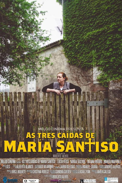 Movie poster for As tres caídas de María Santiso (C) (2019)
