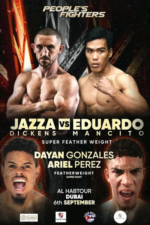 Movie poster for Jazza Dickens vs. Eduardo Mancito (2024)