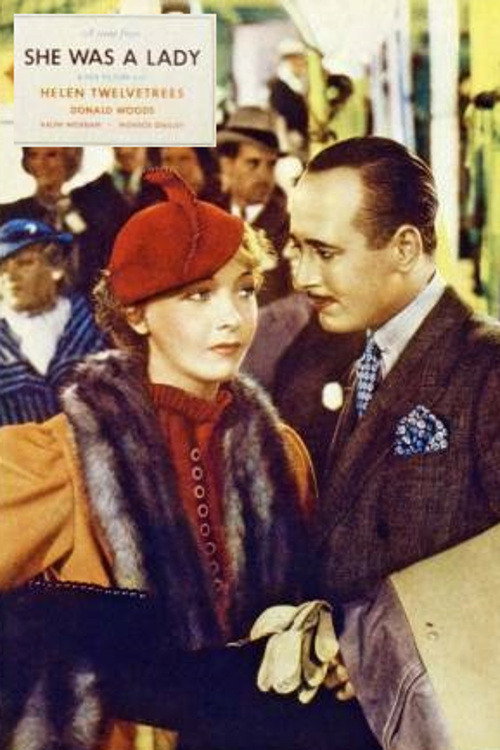 Movie poster for She Was a Lady (1934)