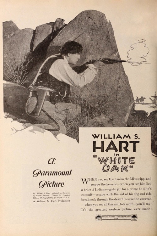 Movie poster for White Oak (1921)