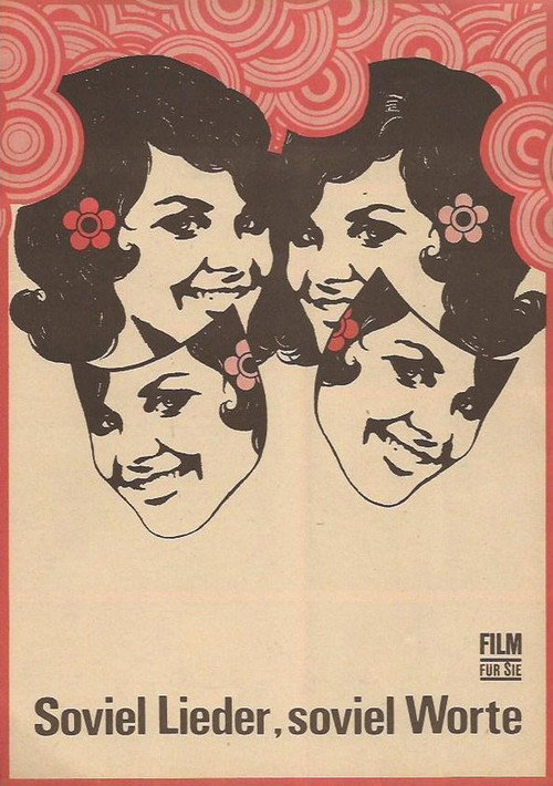 Movie poster for Soviel Lieder, soviel Worte (1976)