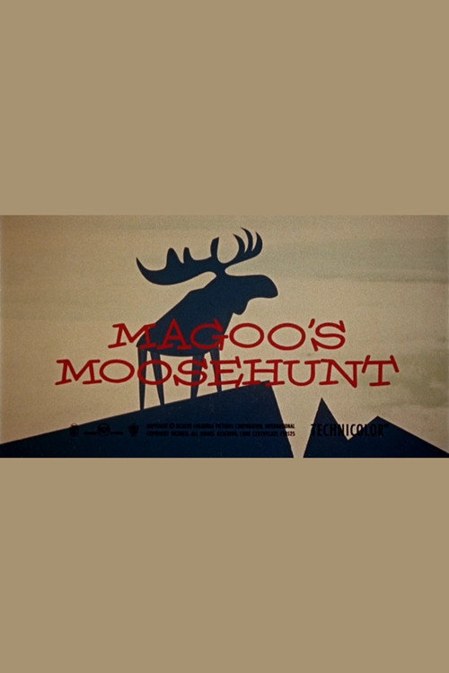 Movie poster for Magoo's Moose Hunt (1957)