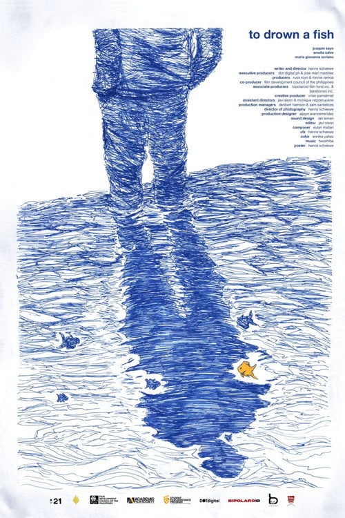 Movie poster for to drown a fish (2024)