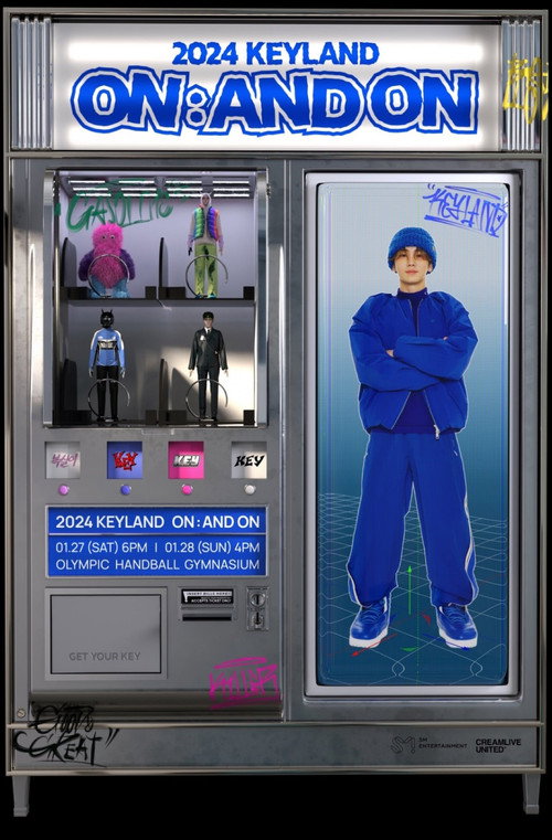 Movie poster for 2024 KEYLAND ON : AND ON (2024)