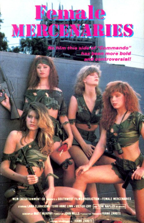 Movie poster for Female Mercenaries (1983)