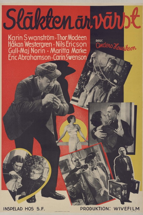 Movie poster for Släkten är värst (1936)