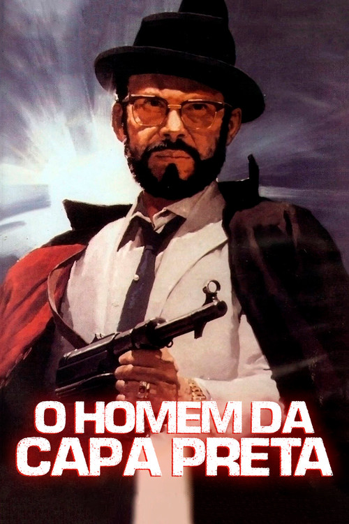 Movie poster for The Man in the Black Cape (1986)