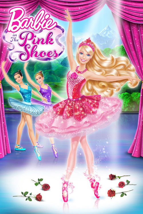 Movie poster for Barbie in the Pink Shoes (2013)