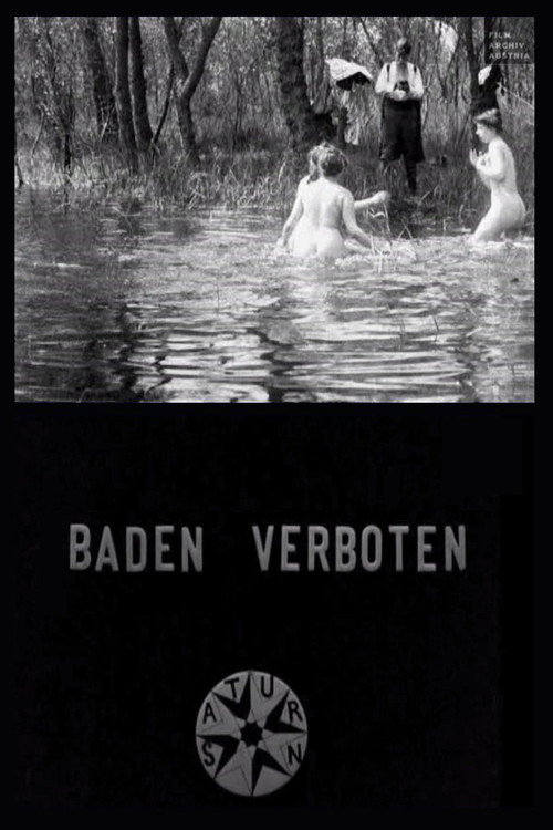 Movie poster for Bathing Forbidden (1906)