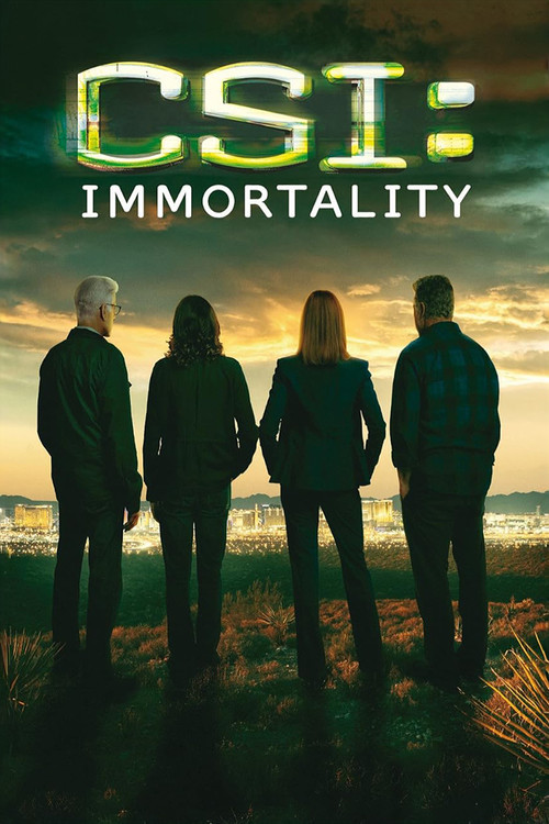 Movie poster for CSI: Immortality (2015)