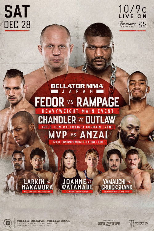Movie poster for Bellator 237: Fedor vs. Rampage (2019)