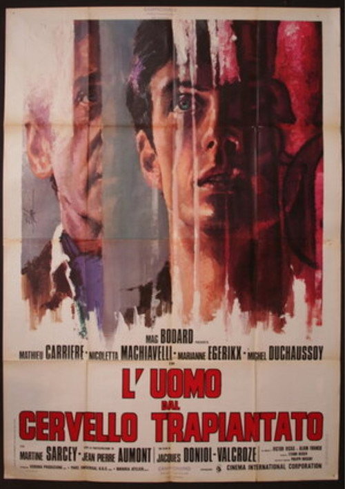 Movie poster for Man with the Transplanted Brain (1972)