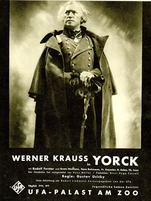 Movie poster for Yorck (1931)