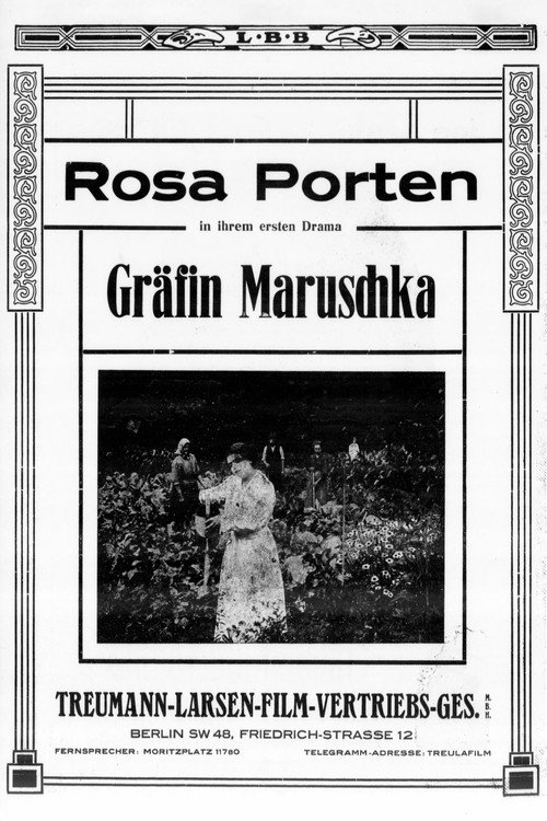 Movie poster for Gräfin Maruschka (1917)