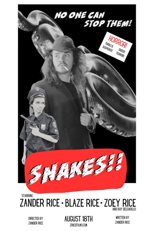 Movie poster for Snakes!! (2023)