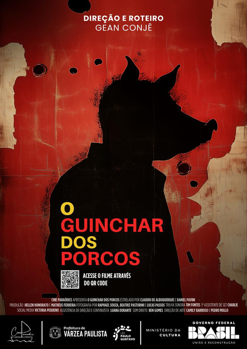 Movie poster for O Guinchar Dos Porcos (2024)