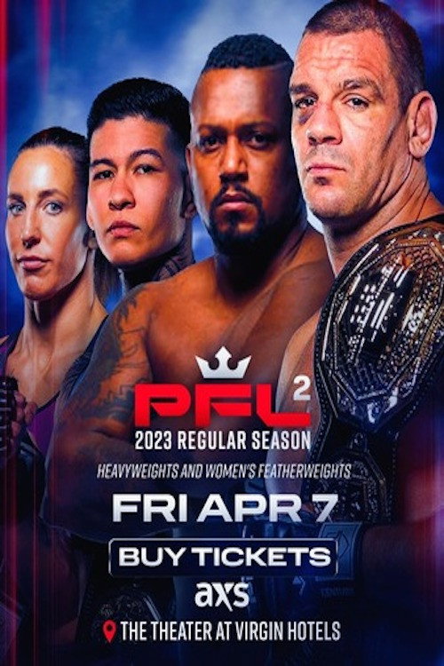 Movie poster for PFL 2023 #2: Regular Season - Pacheco vs. Budd (2023)