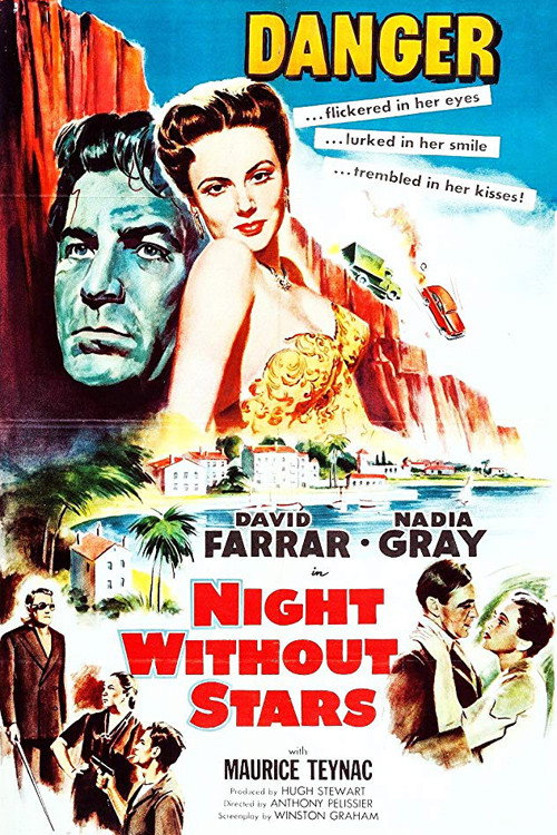 Movie poster for Night Without Stars (1951)