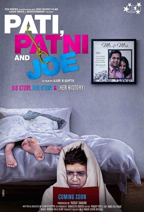 Movie poster for Pati Patni and Joe (2021)