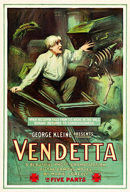 Movie poster for Vendetta (1914)
