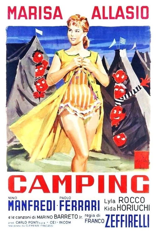 Movie poster for Camping (1958)