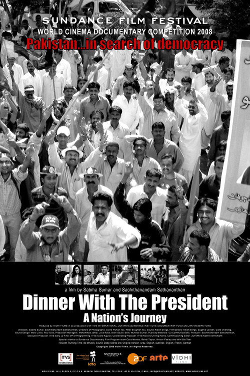 Movie poster for Dinner with the President: A Nation's Journey (2007)