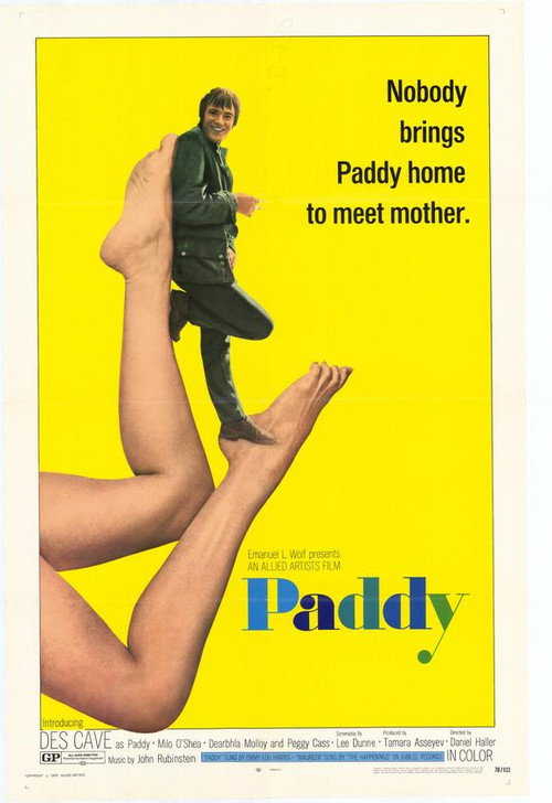 Movie poster for Paddy (1970)