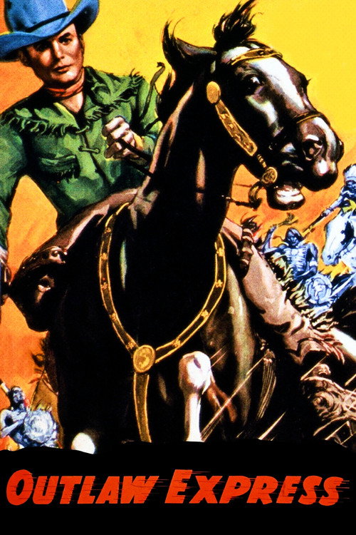 Movie poster for Outlaw Express (1938)