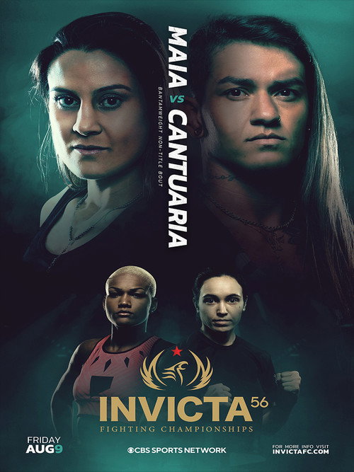 Movie poster for Invicta FC 56: Maia vs. Cantuaria (2024)