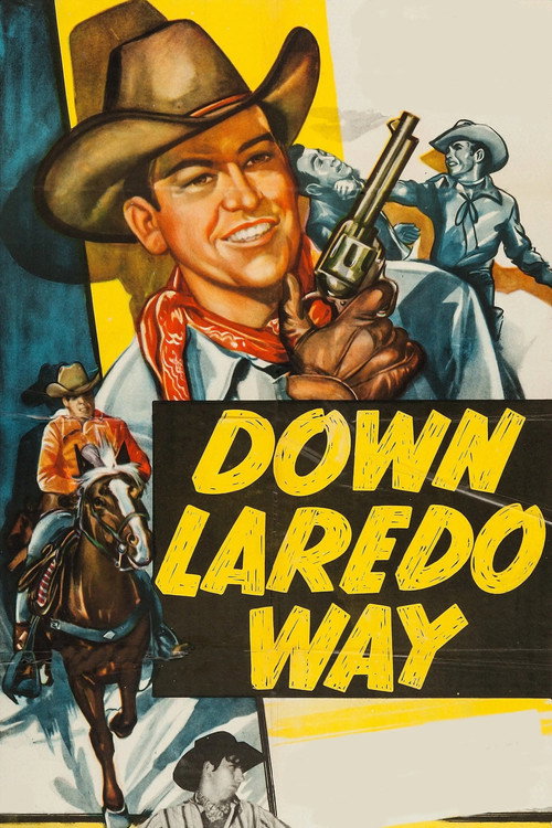 Movie poster for Down Laredo Way (1953)