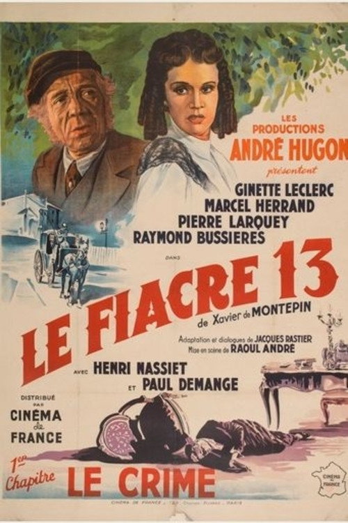Movie poster for Cab Number 13 (1948)