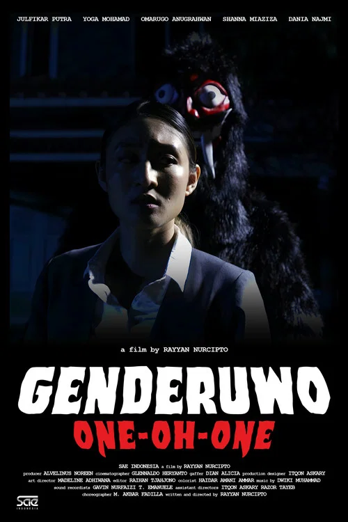 Movie poster for Genderuwo One-oh-one (2022)