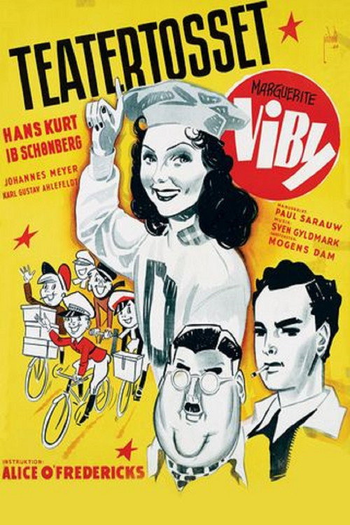 Movie poster for Teatertosset (1944)
