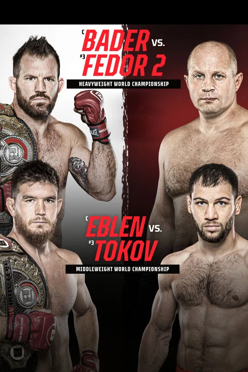 Movie poster for Bellator 290: Bader vs. Fedor 2 (2023)