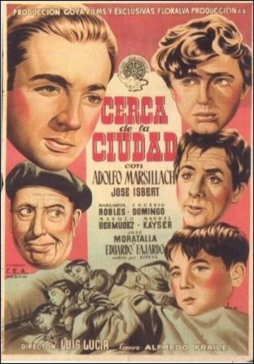 Movie poster for Near the city (1952)