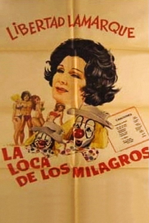 Movie poster for La loca de los milagros (1975)
