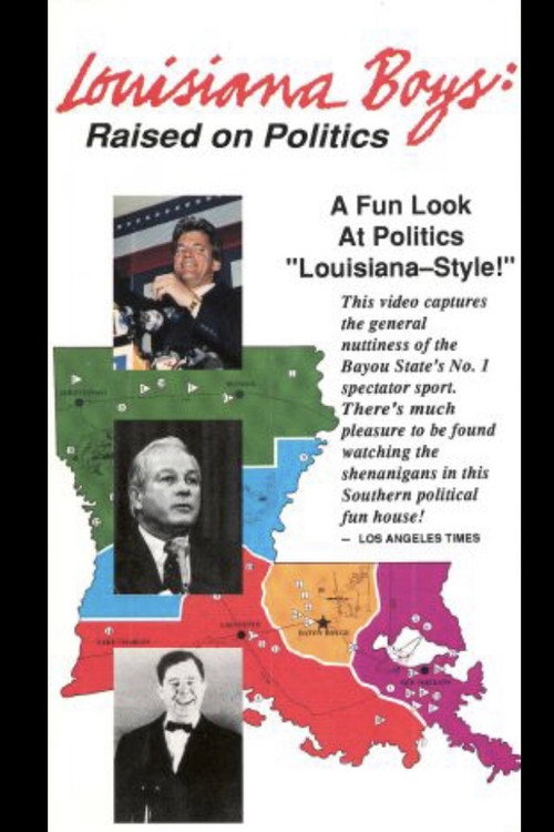 Movie poster for Louisiana Boys: Raised on Politics (1992)