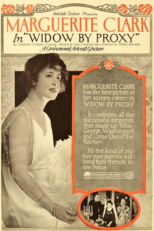 Movie poster for Widow by Proxy (1919)