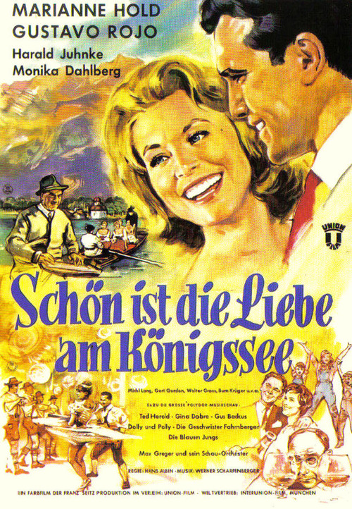 Movie poster for Schön ist die Liebe am Königssee (1961)