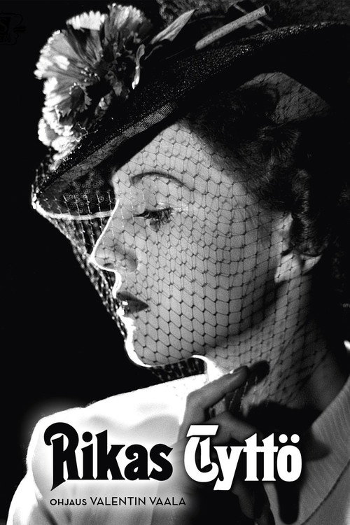 Movie poster for Rikas tyttö (1939)
