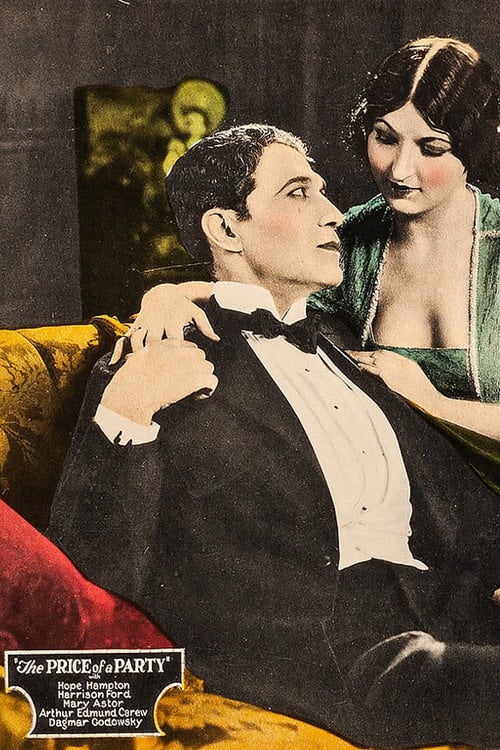 Movie poster for The Price of a Party (1924)