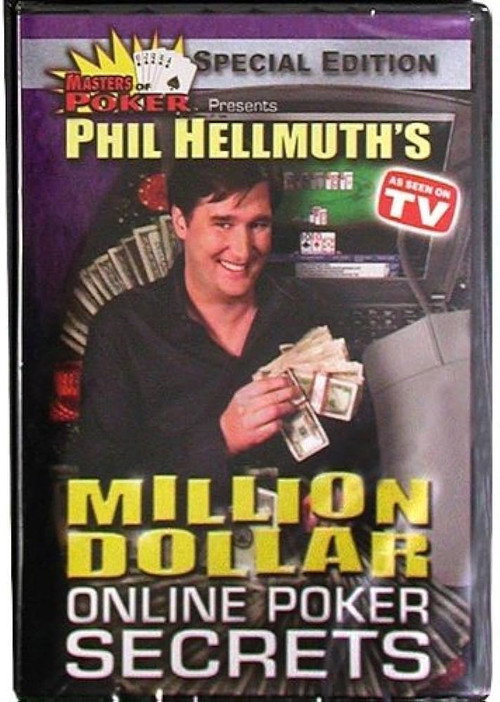 Movie poster for Phil Hellmuth's Million Dollar Online Poker Secrets