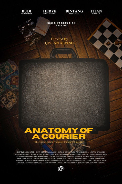 Movie poster for Anatomy of a Courier (2025)