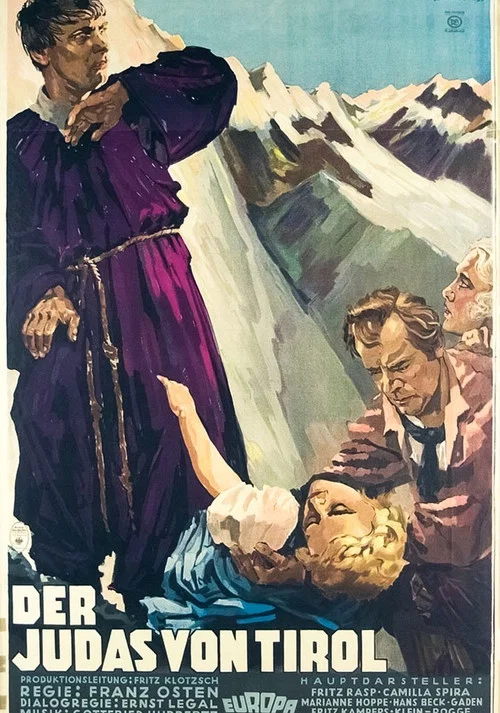 Movie poster for Der Judas von Tirol (1933)