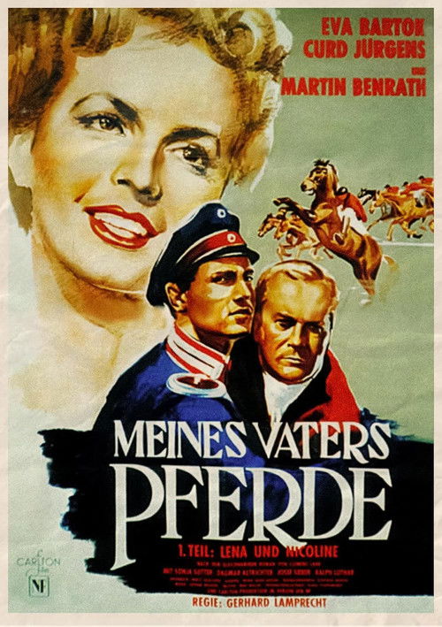 Movie poster for Meines Vaters Pferde, 1. Teil: Lena und Nicoline (1954)